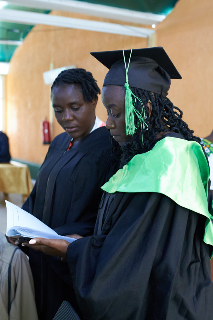 KNDI professional ceremony with participants in academic dress